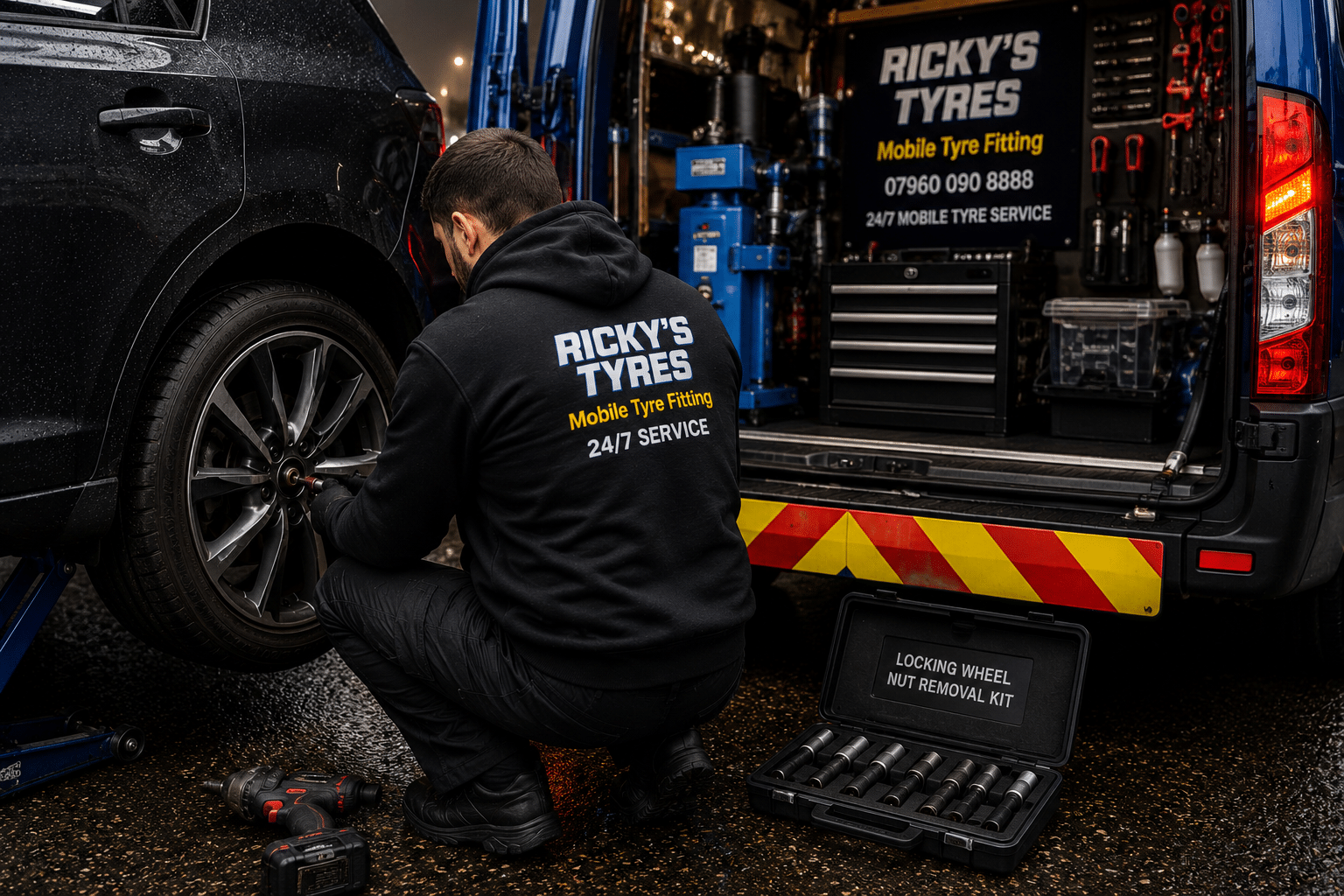 locking wheel nut removal