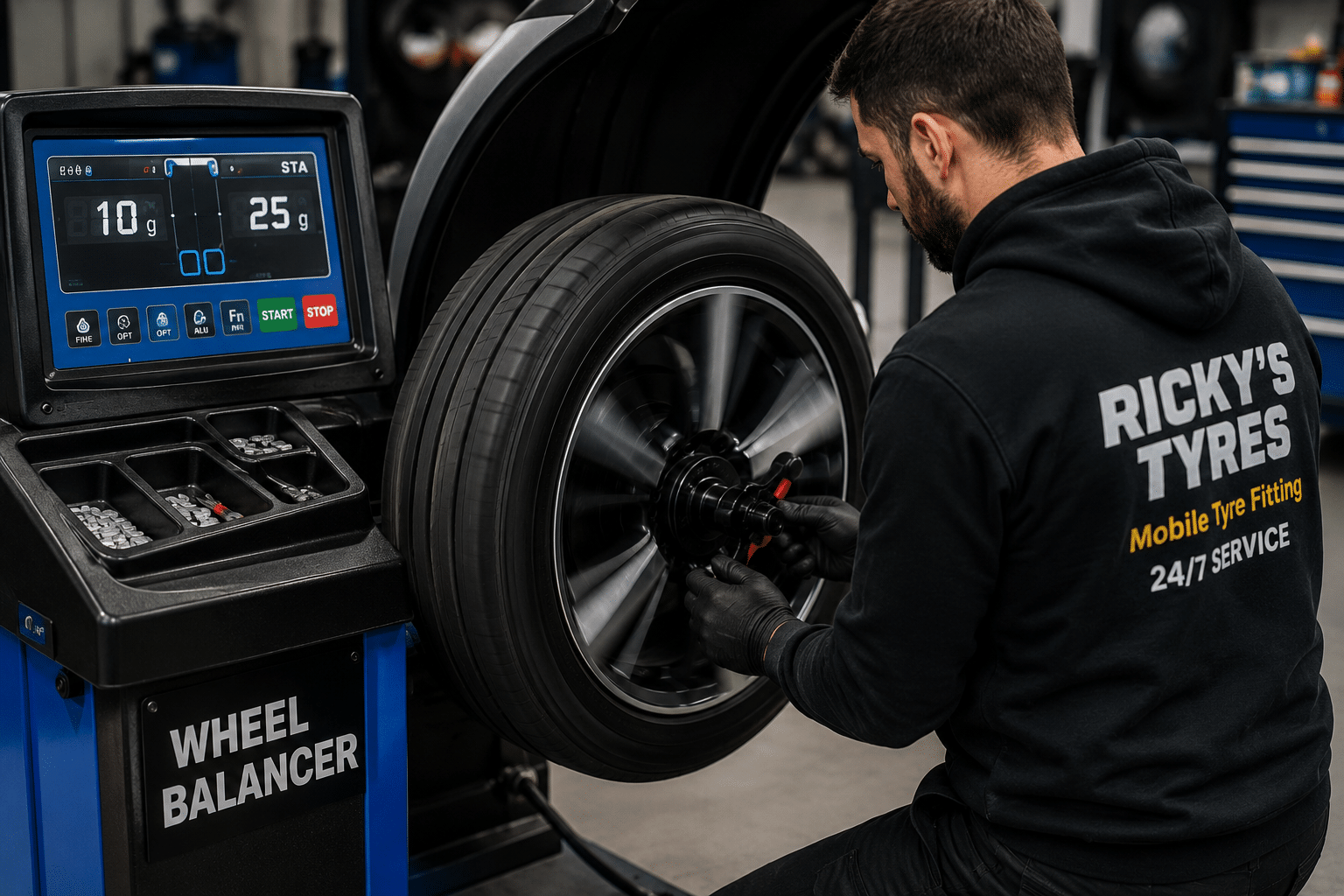 Tyre balancing service in London and Essex